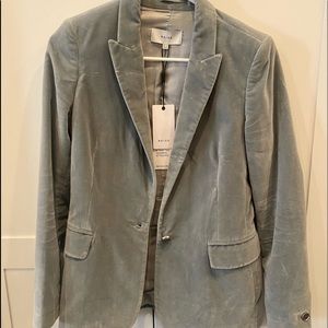 Reiss velvet blazer